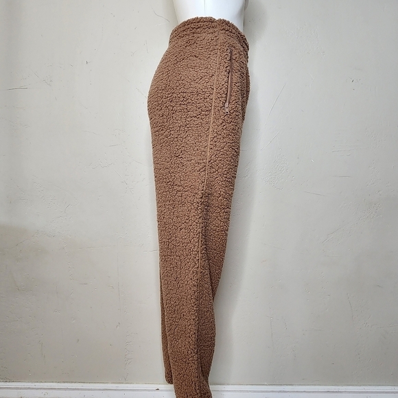 NWT SKIMS Teddy Jogger Lounge Pants in Tiger's Eye Size Small - Picture 7 of 12